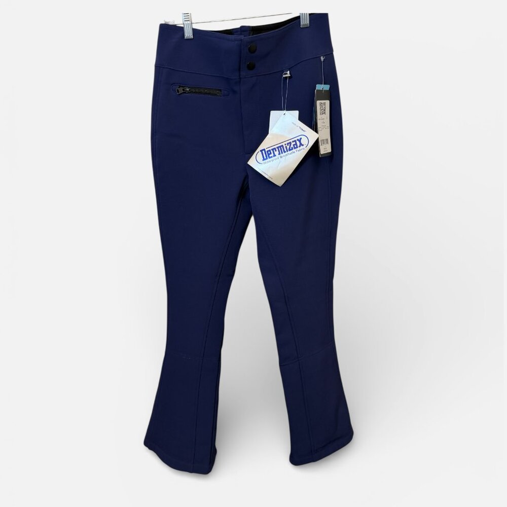 NWT NILS Garmisch Luxury Ski 3-Layer Ski Pants – Navy – Size 8 – MSRP $395